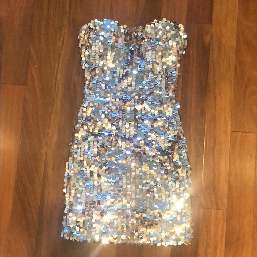 Sequined party dress
